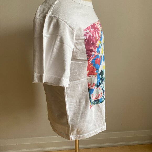 Junya Watanabe tshirt Comme de garcon floral print tee - Picture 3 of 7